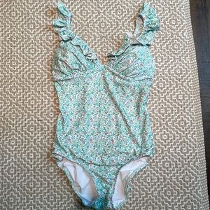 NWT Serendipity Liberty print swimsuit